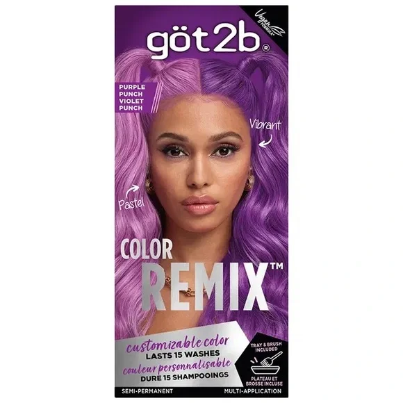 Got2b - 3pack - Color Remix Purple Hair Dye - Picture 6 of 7
